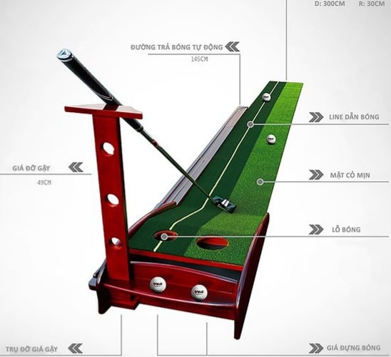 Thảm Tập Golf Tại Nhà Thảm ting