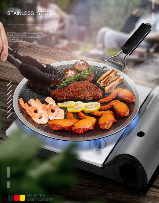 Đĩa nướng chống dính size 34cm KACHEEG