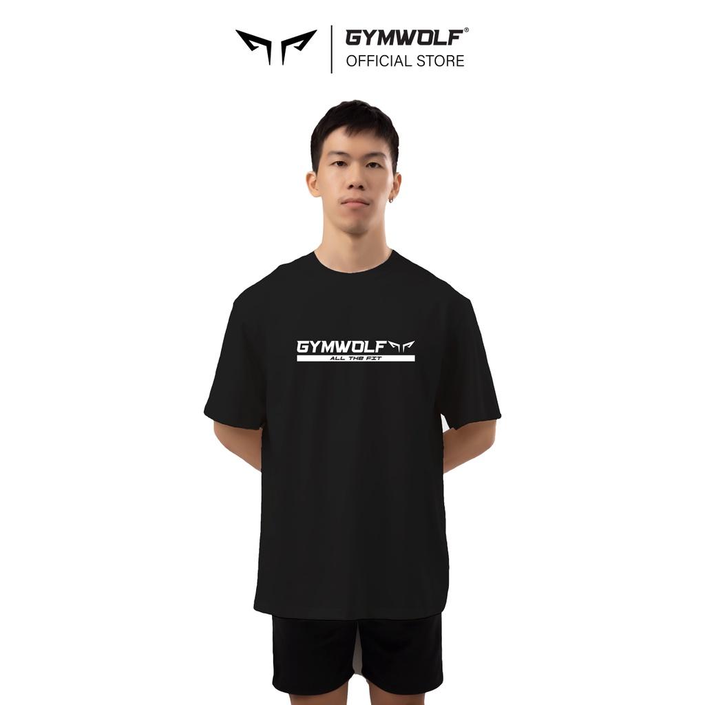 Áo Thun Oversize GYMWOLF 100% Cotton Cao Cấp, Trẻ Trung, Năng Động (WOLF57)