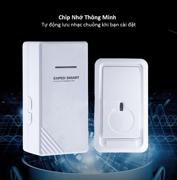 Chuông cửa cao cấp thông minh không dây