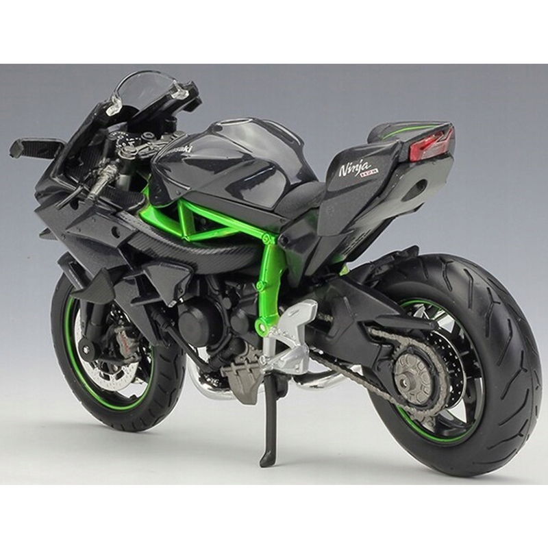 Đồ Chơi MAISTO Xe Mô Tô Lắp Ráp Kawasaki Ninja H2TM R Tỉ Lệ 1:12 39198/MT39051AL