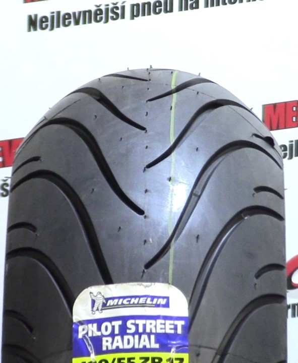 Vỏ xe motor Michelin Pilot Street Radial 120/70 R17 (58H) và 160/60 R17 (69H)