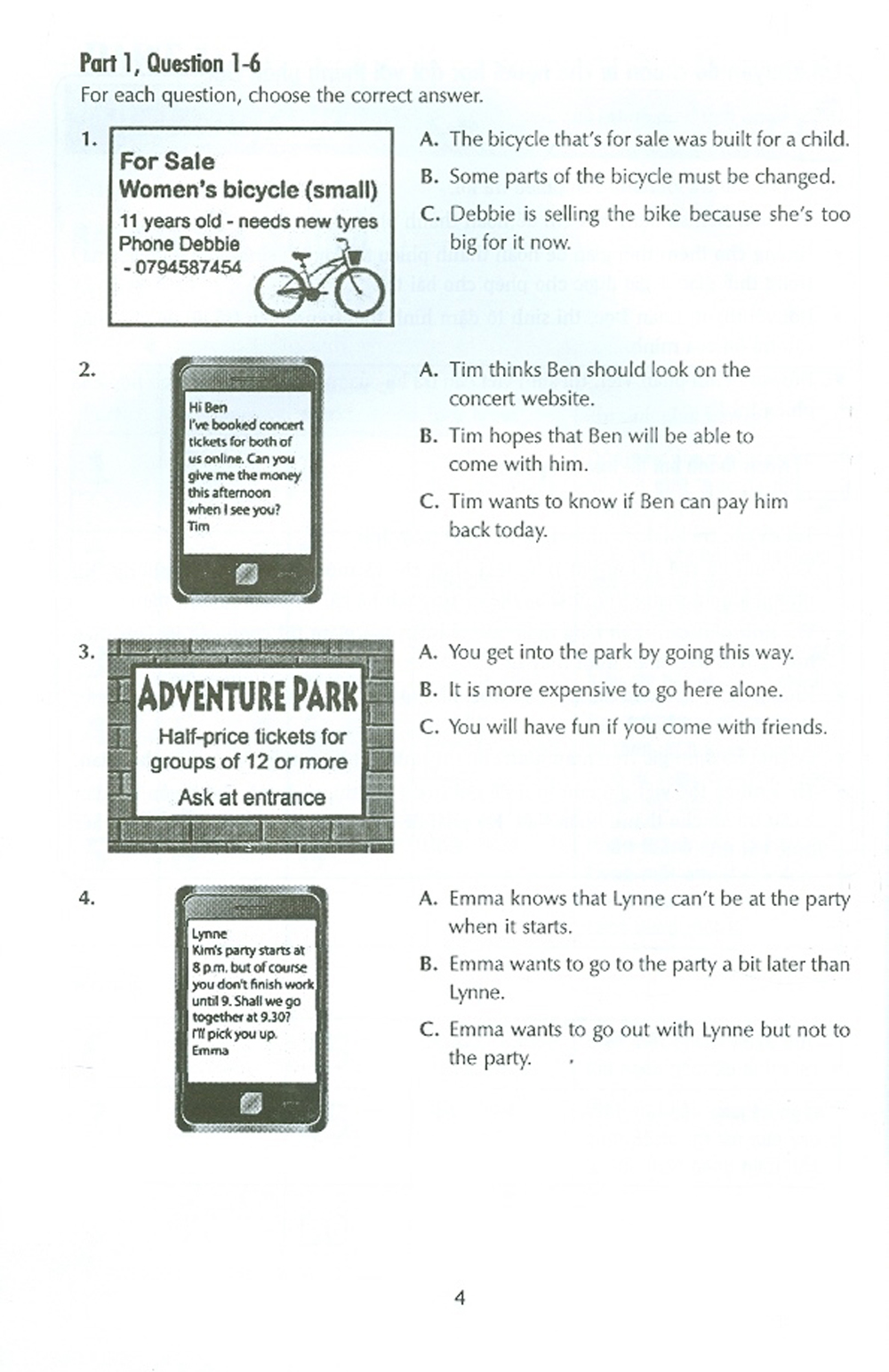 Cẩm Nang Luyện Thi A2 Key 1 With Answers