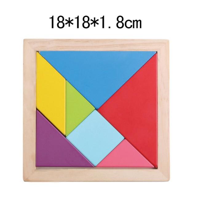 Đồ chơi ghép trí uẩn tangram size lớn cho bé