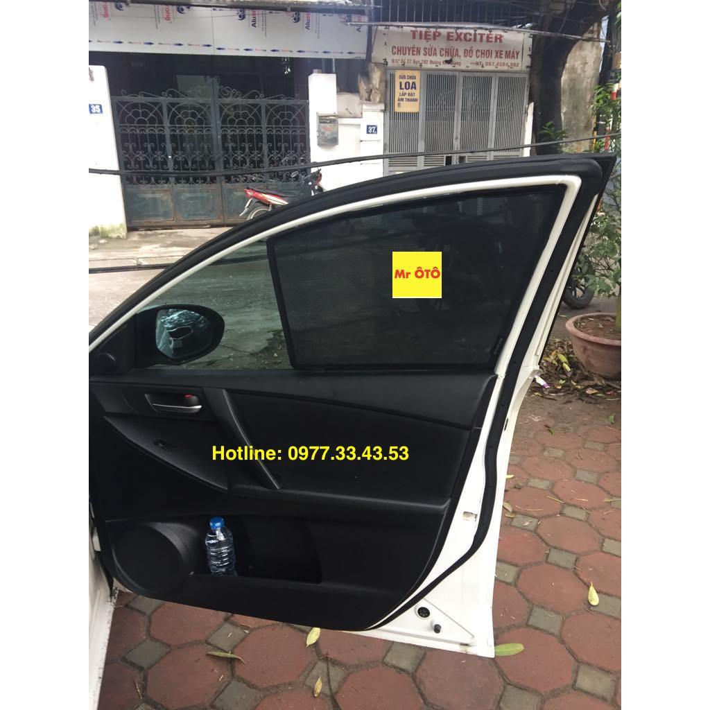 RÈM CHE NẮNG NAM CHÂM CHO XE MAZDA 3s 2010-2014
