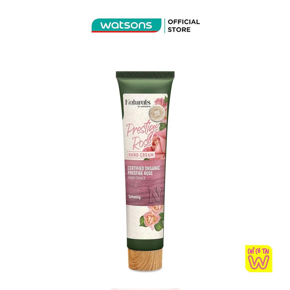 Kem Dưỡng Tay Naturals By Watsons True Natural Prestige Rose Hand Cream 30ml