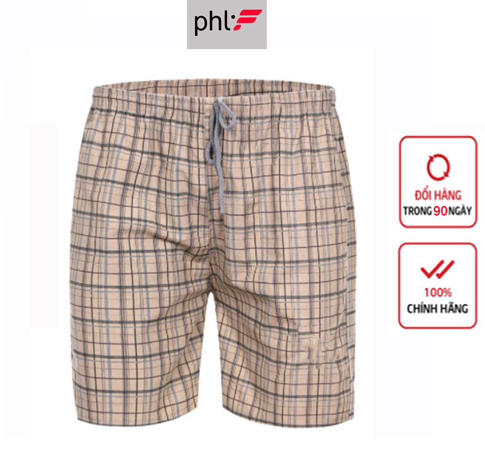 Quần short nam cao cấp PHL Fasion vải cotton QSNV001