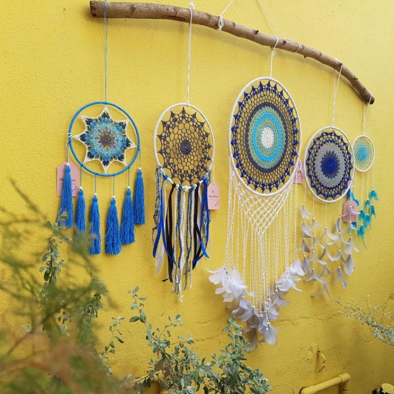 Set dreamcatcher 5 cái trang trí nội thất