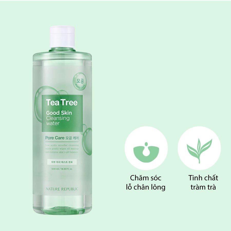 Nước tẩy trang Nature Republic Good Skin Cleansing Water 500ml