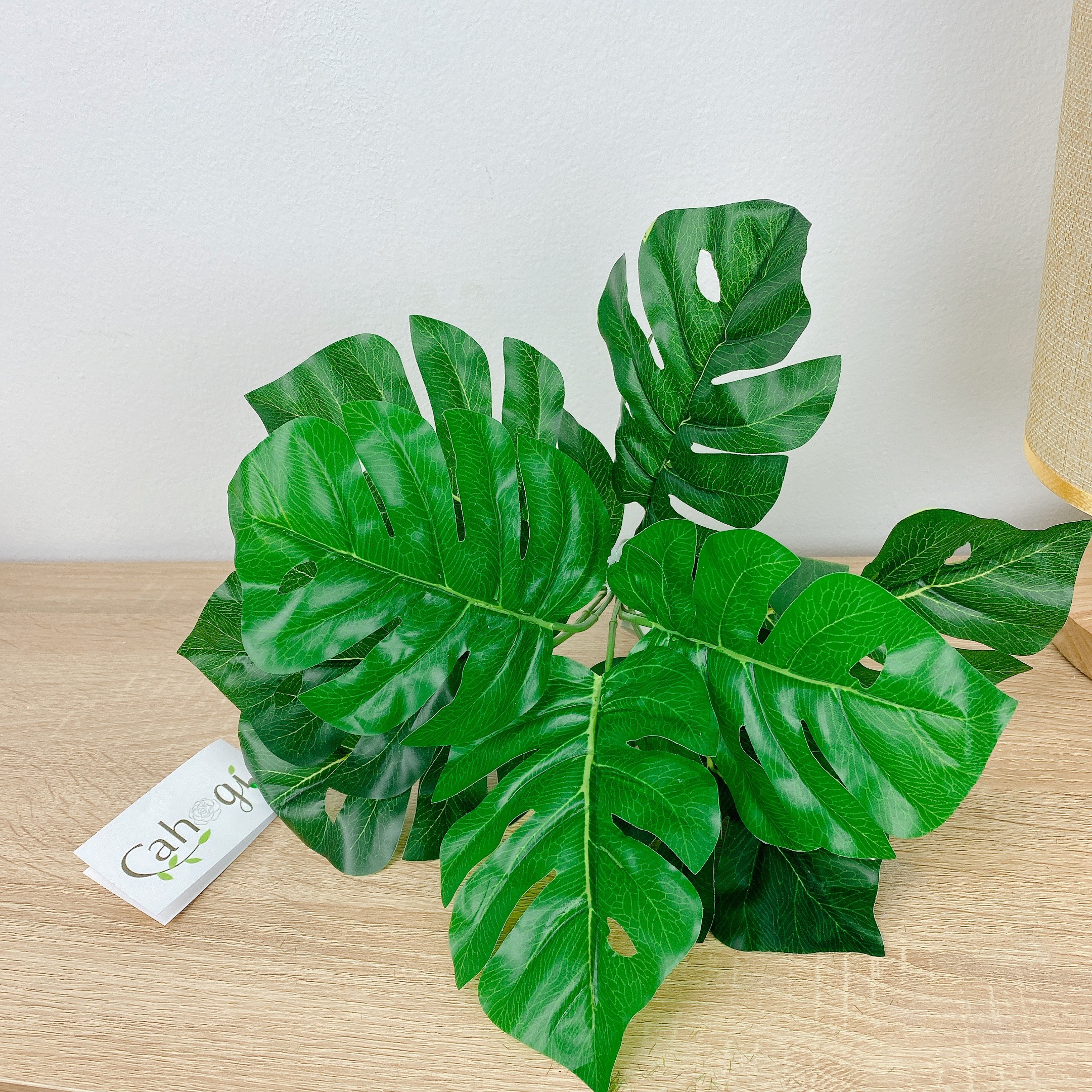 Cây Giả Cây Lá Rùa Monstera 30cm