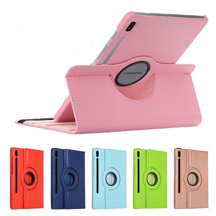Trường hợp xoay 360 cho Samsung Galaxy Tab A8 2021 SM-X200 Tablet cho Galaxy Tab A8 10.5 2021 A7 S7 A7 Lite S6 Lite Table