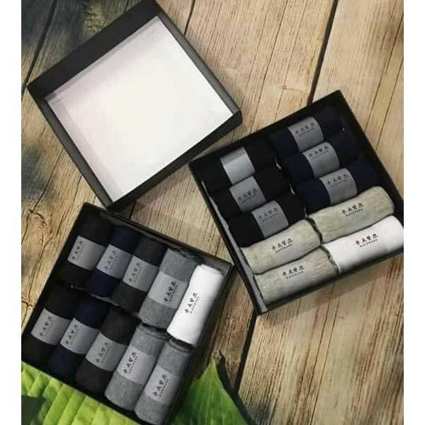 Hộp 10 đôi tất nam chống hôi chân xuất nhật
