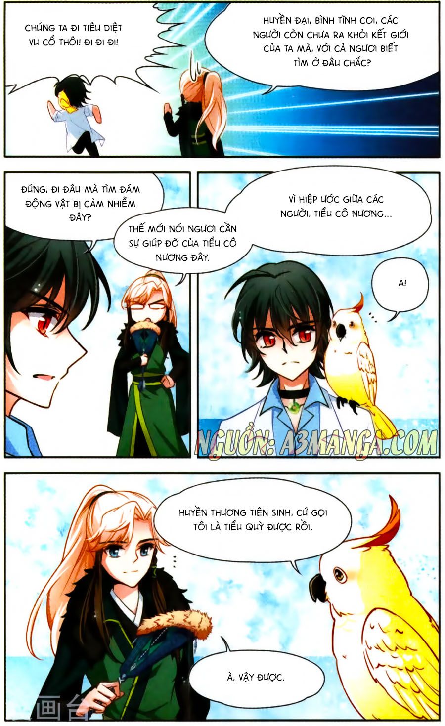 huyền vũ luyến ca: vạn vật sinh linh chapter 11 3