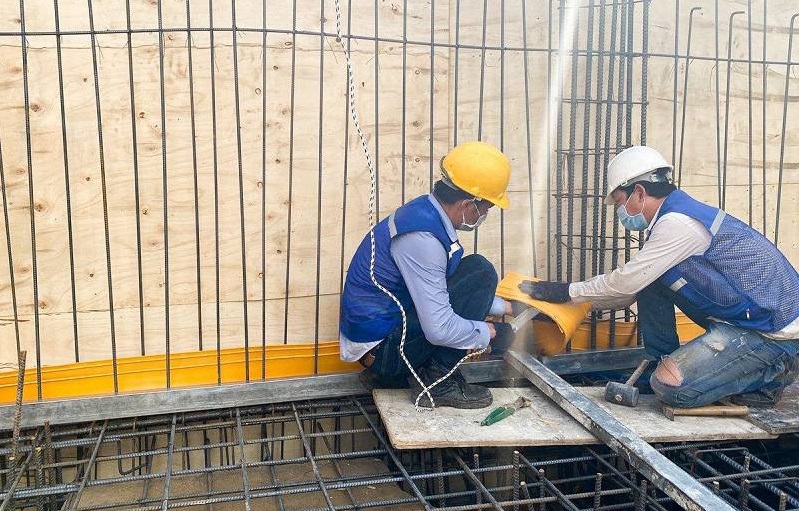 Sika Waterbar V20 ECO VN - Cuộn 20m - Chặn nước thấm qua mạch ngừng trong kết cấu bê tông