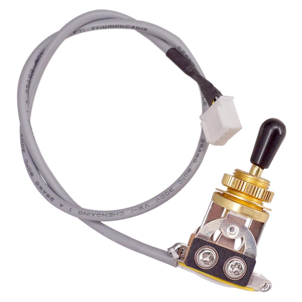 Guitar Potentiometer A500K B500K Pot w Toggle Switch Set for Electric Guitar