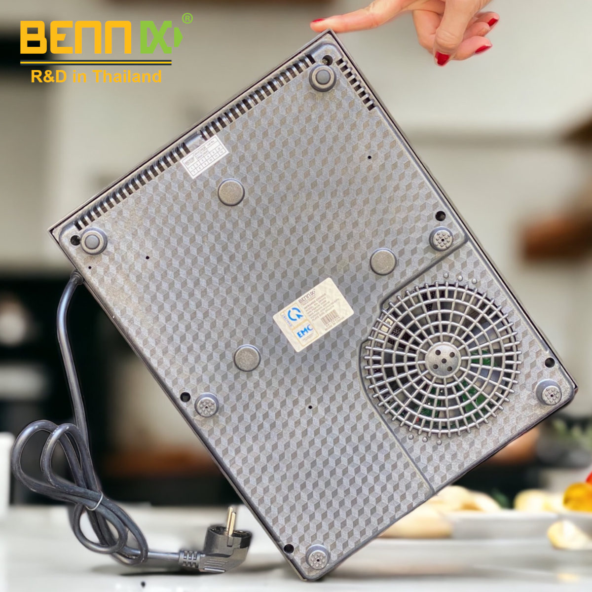 Bếp hồng ngoại điện tử Bennix Thái Lan BN-288HN điều khiển cảm ứng 2000W - Hàng chính hãng