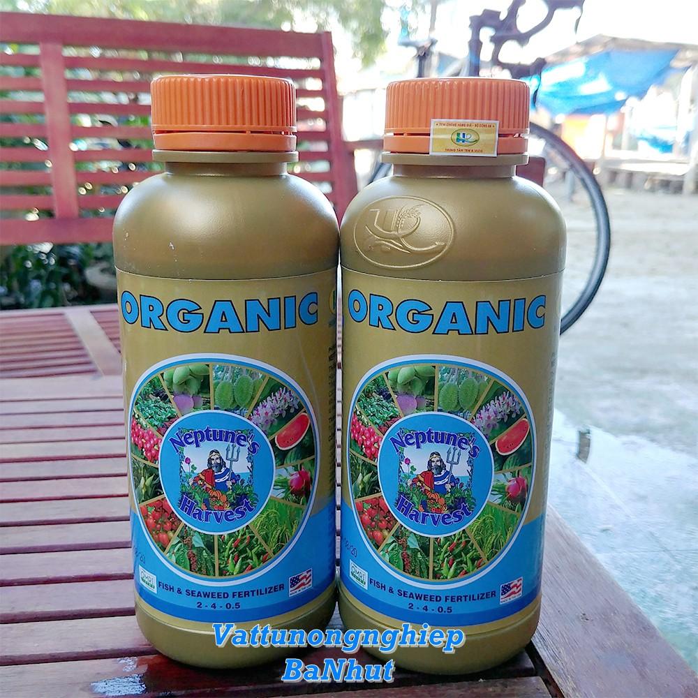 Phân Bón Lá Hữu Cơ NEPTUNE'S HARVEST FISH & SEAWEED FERTILIZER Chiết Xuất Từ Đạm Cá và Tảo Biển Chai 200ml