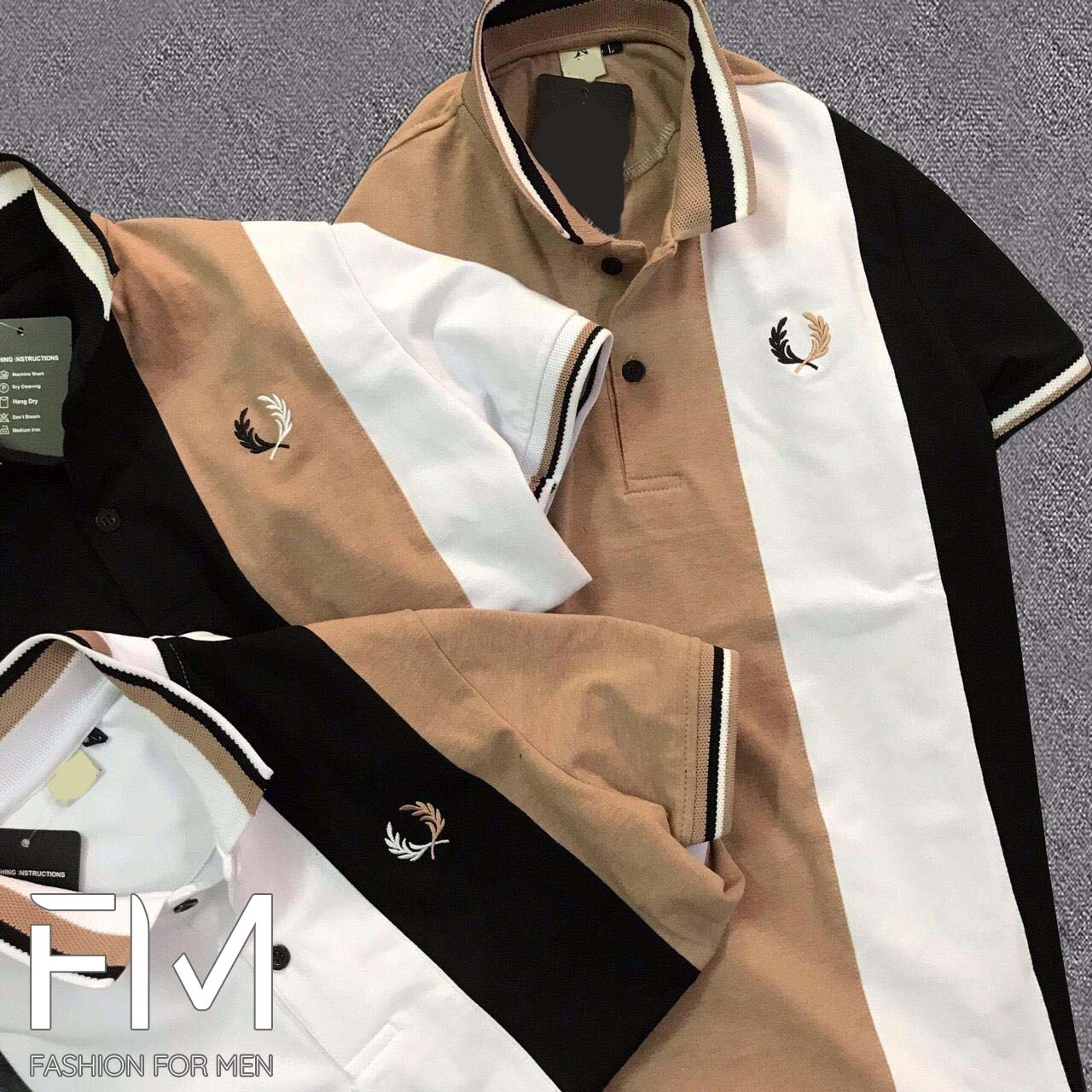 Hình ảnh Áo Polo nam cổ bẻ ngắn tay, chất liệu vải cá sấu cotton cao cấp, trẻ trung, năng động – FORMEN SHOP – FMPS106