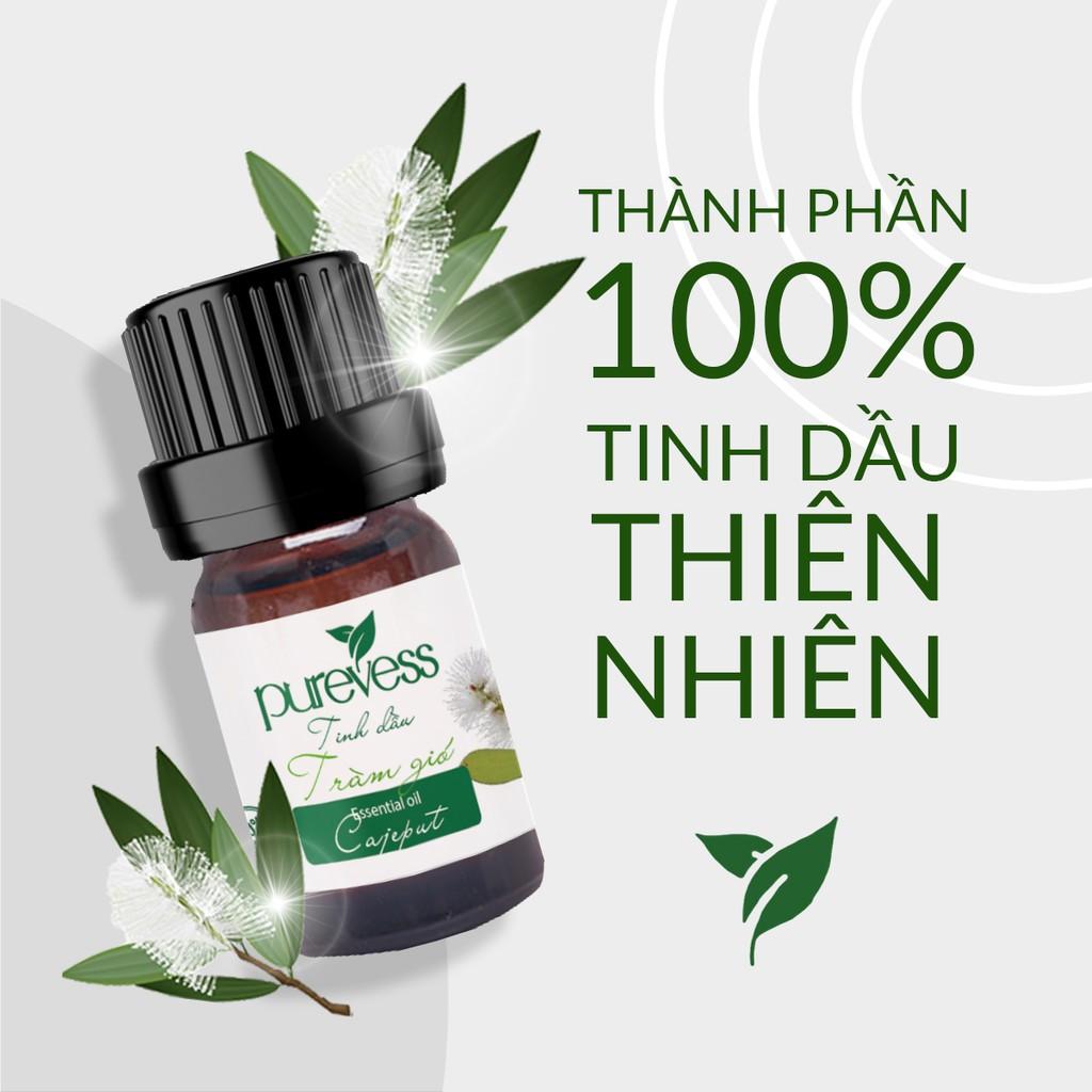 Tinh dầu Tràm Gió giúp giảm mệt mỏi PUREVESS 50ml
