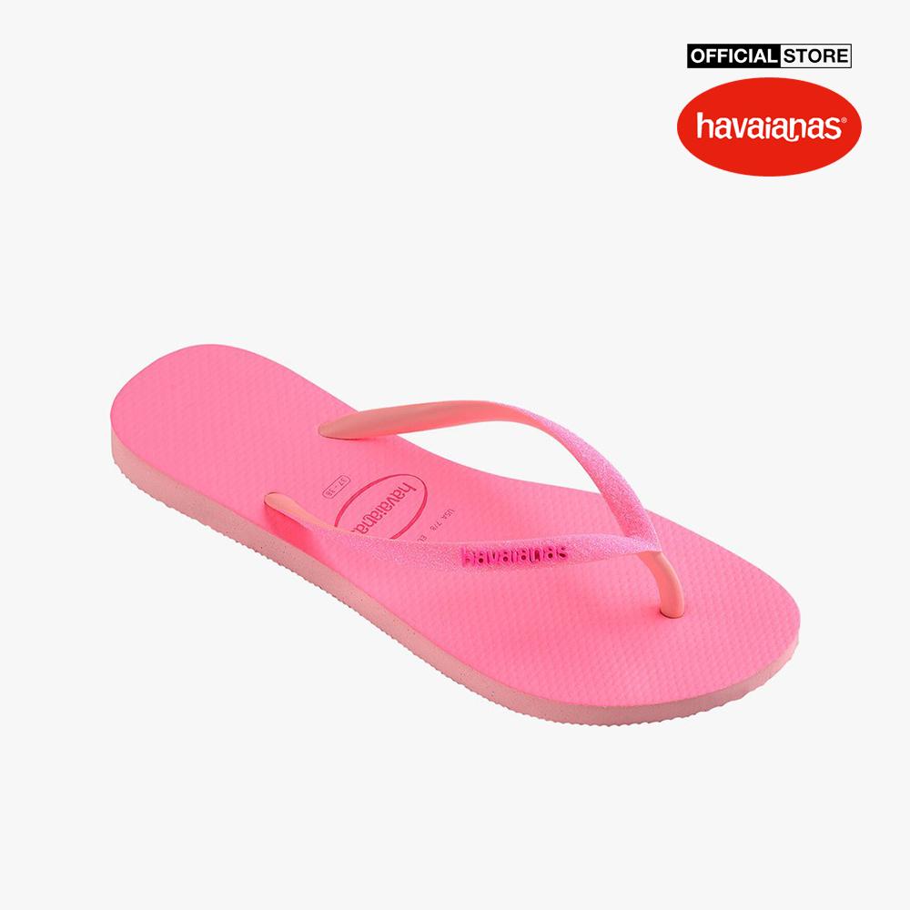 HAVAIANAS - Dép nữ Slim Glitter Neon 4147111-5217