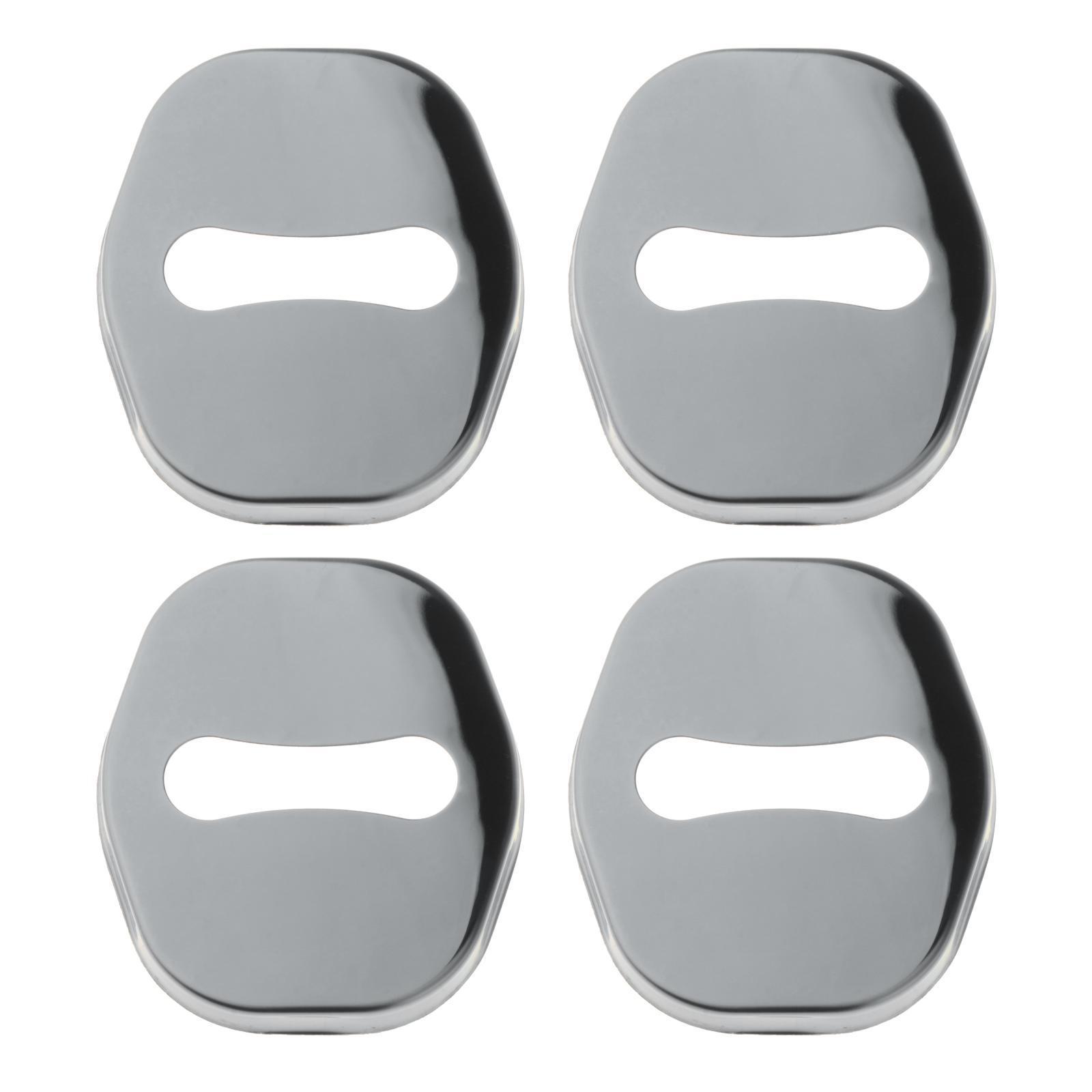 4Pcs Car Door Lock Cover Decor Metal for Byd Yuan Plus Atto 3