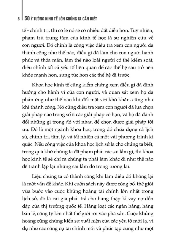 50 Ý Tưởng Kinh Tế Lớn Chúng Ta Cần Biết (Tác giả: Edmund Conway)