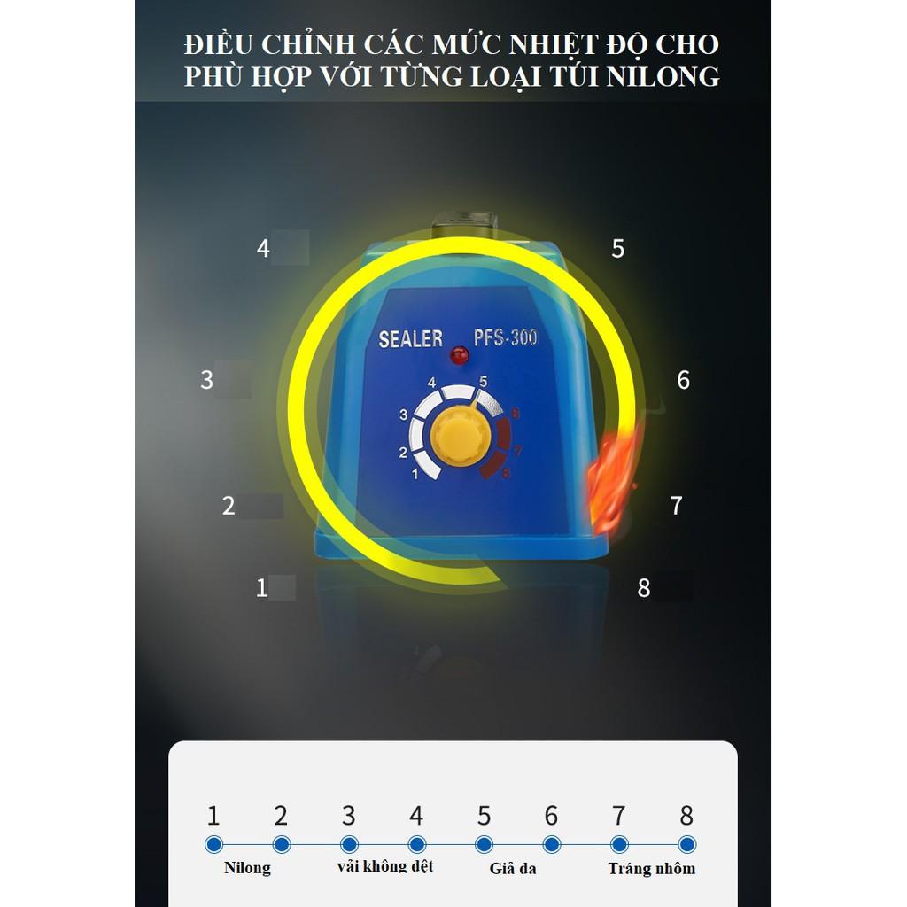 Máy ép miệng túi, hàn miệng túi, dán miệng túi nilong, PP, PVC, vải không dệt bao gói sản phẩm.
