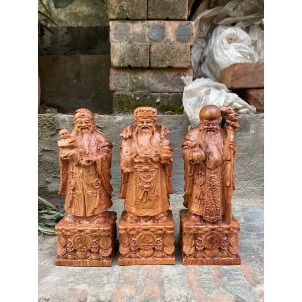 Tượng tam đa Phúc Lộc Thọ cao 20cm