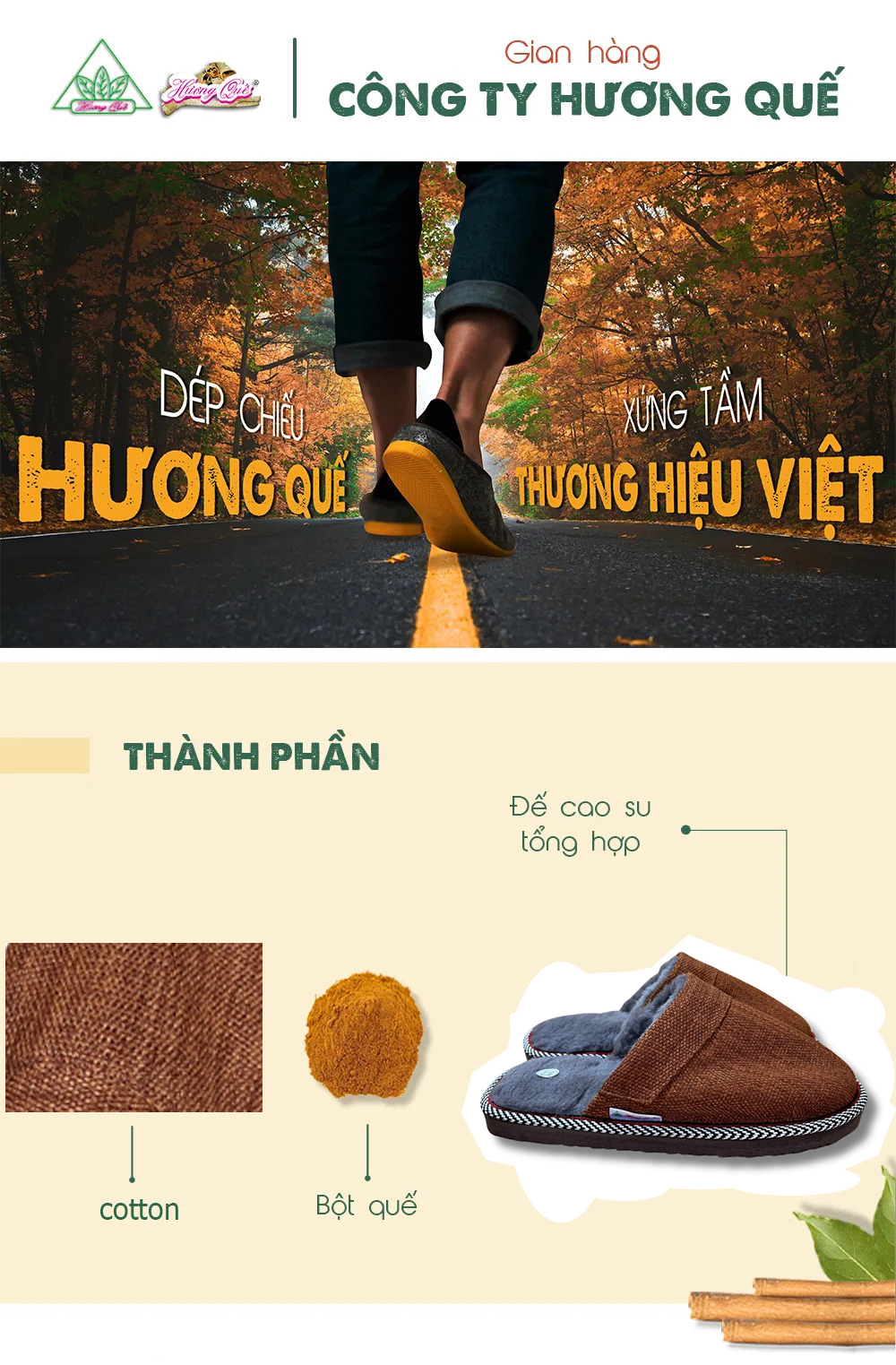 Dép hài mang trong nhà cao cấp Hương Quế DH-38 tạo cảm giác nhẹ nhàng, thoải mái khi mang
