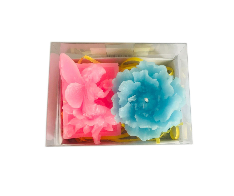 Bộ Gift Set Nến Thiên Thần, Đến Từ Thương Hiệu R2D  Làm Từ Sáp Cọ, Sáp Đậu Nành, Dầu Dừa Dùng Trang Trí Làm Qùa Tặng Decor