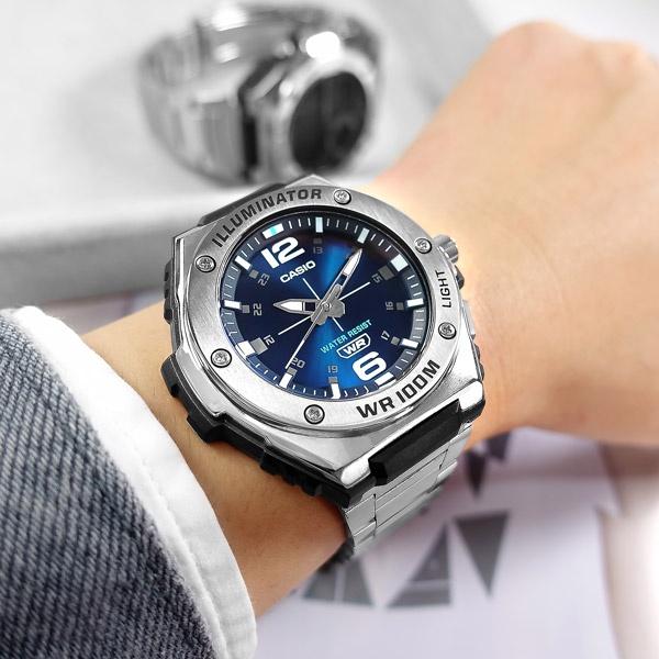 Đồng Hồ Nam Dây Thép Casio MWA-100HD-2A | MWA-100HD-2AVDF