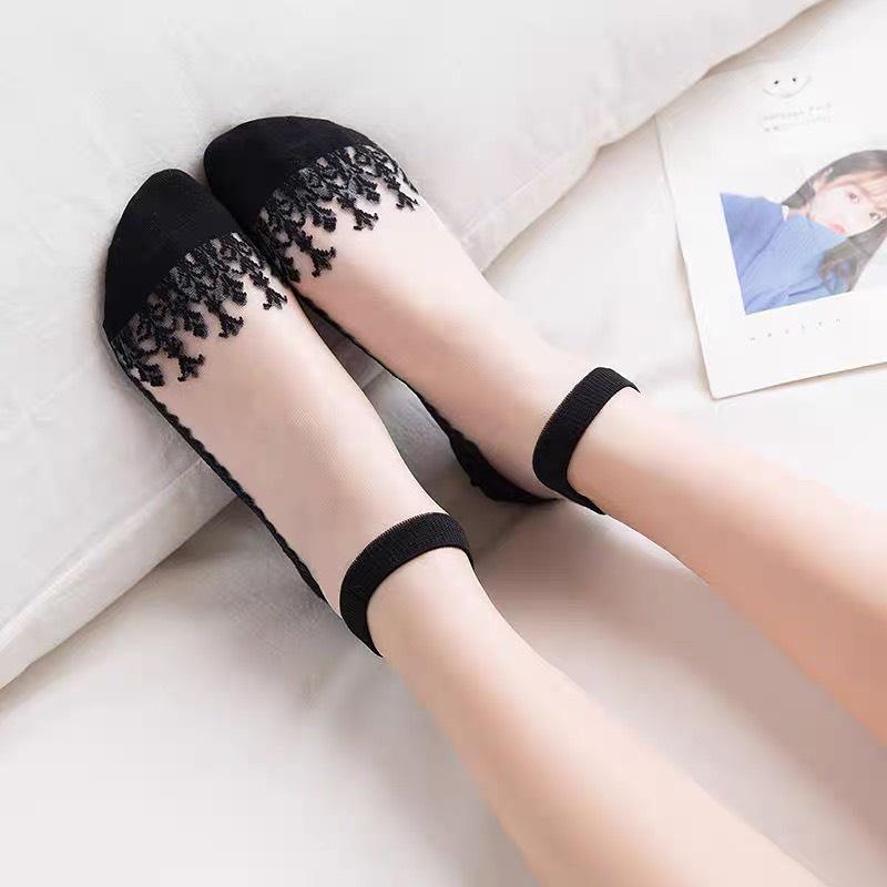 Sale !!! Set 10 Đôi Tất Hài Ren Công Chúa Cho Nữ Shop Phúc Yến