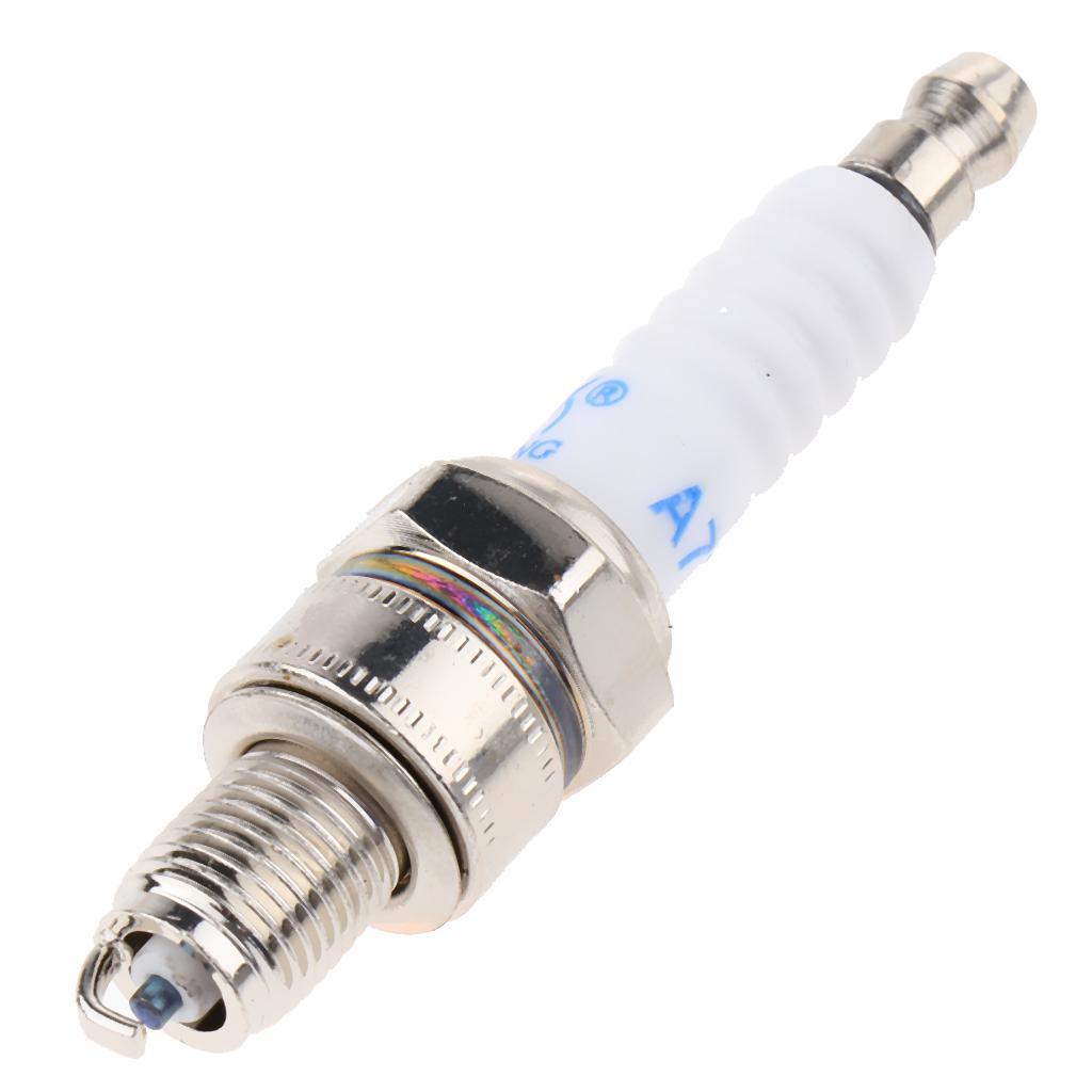 A7TC 6mm Thread Ignition  Spark Plug for 50cc-110cc Motorcycle 1pc