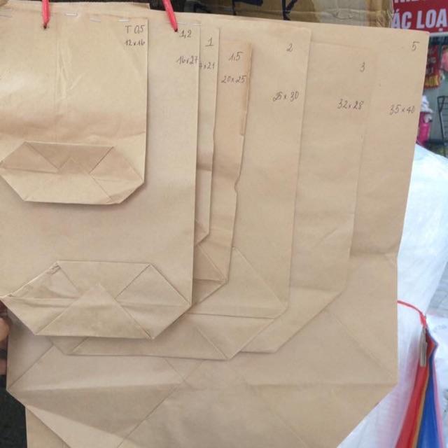 100 túi T1,5 + 100 túi T2 + 1kg túi dán miệng khổ 22cm