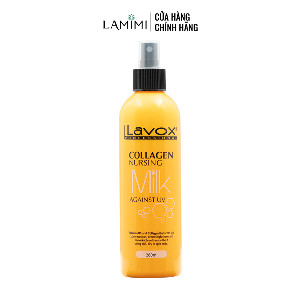 Xịt Dưỡng Collagen Lavox - Ngăn Ngừa Tia UV &amp; Bảo Vệ Tóc