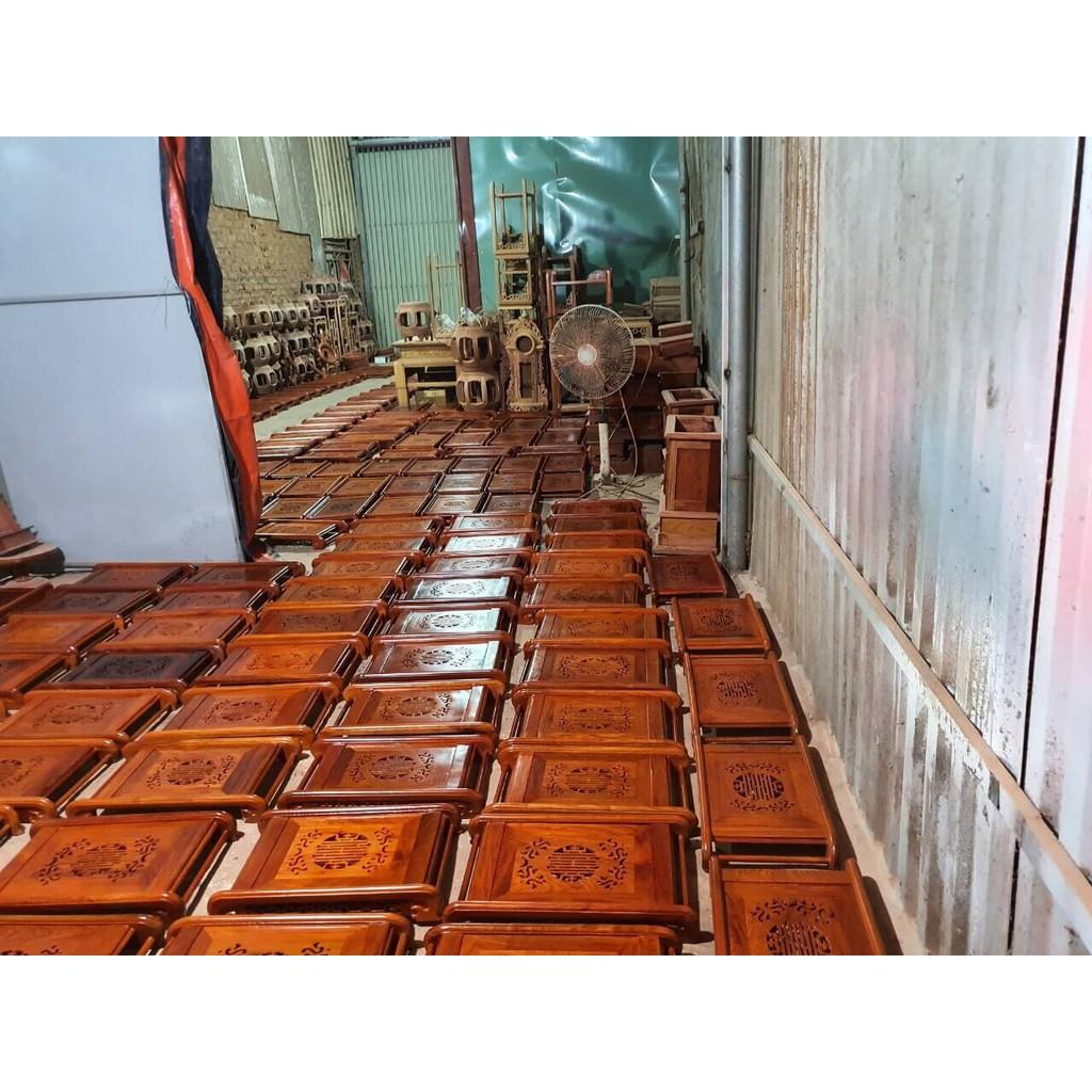 KHAY TRÀ CUỐN THƯ gỗ Hương loại 1 Đẹp mịn