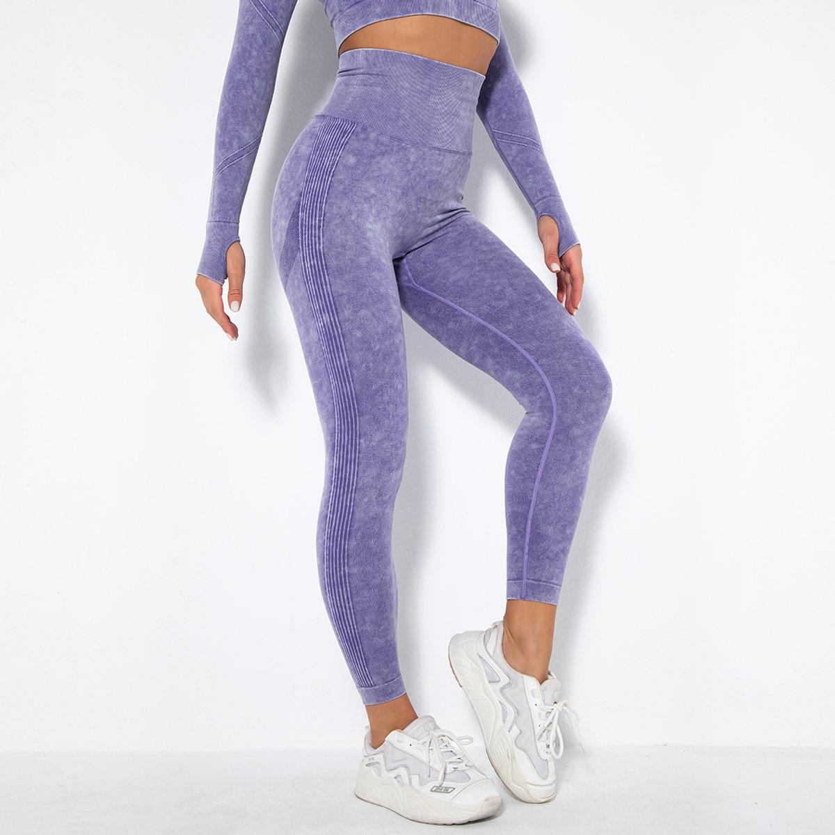 Tập Yoga Mới Quần Nữ Quần Legging Thể Dục Nylon Cao Cấp Quần Dài Nữ Hông Đẩy Lên Quần Áo Tập Gym Quần Áo