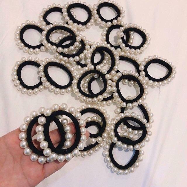 Cột tóc ngọc trai Hàn Quốc