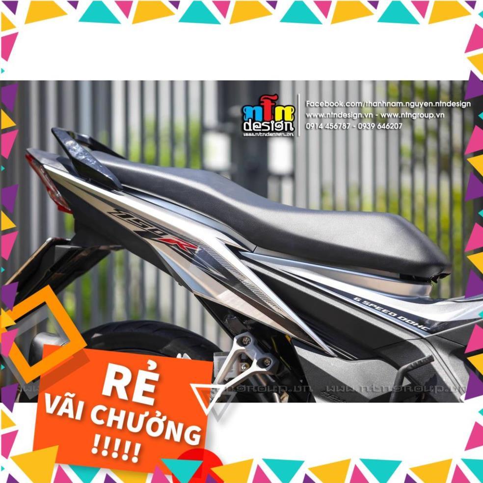 Tem Rời Sonic Mẫu Bạc Đen Đỏ 150R