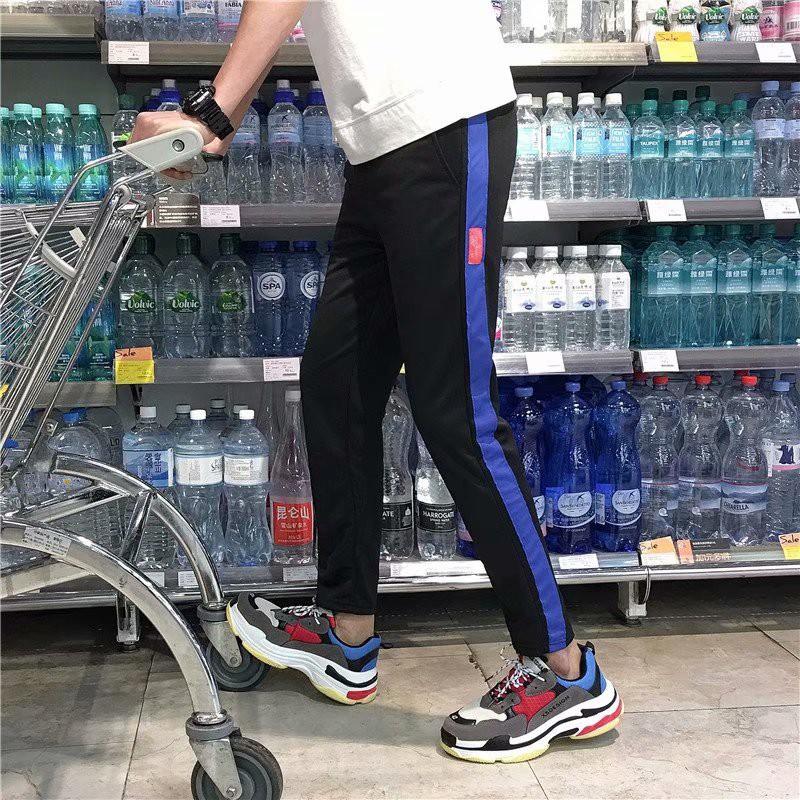 Quần dài thể thao ống rộng thời trang mùa hè dành cho nam