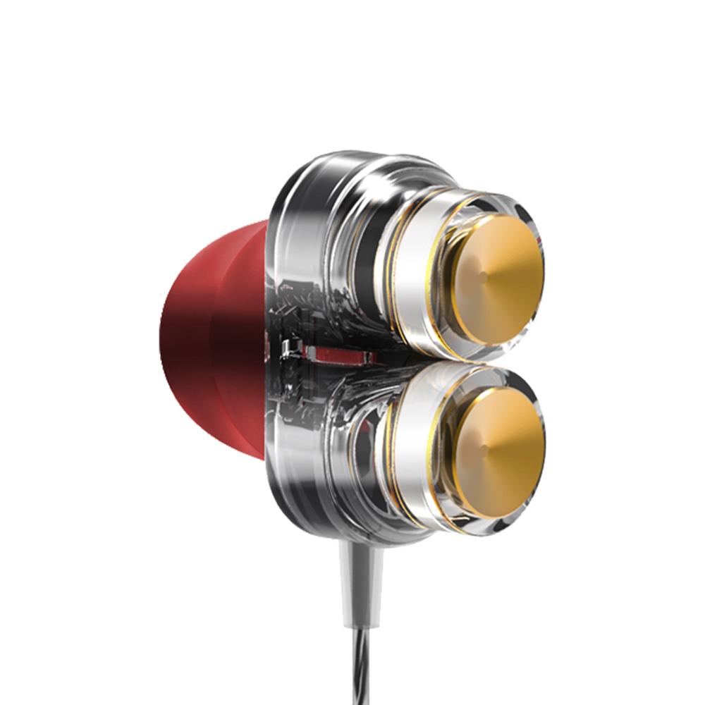 Tai nghe có dây QKZ KD7 3,5 mm Di chuyển kép Âm thanh nổi Bass nặng