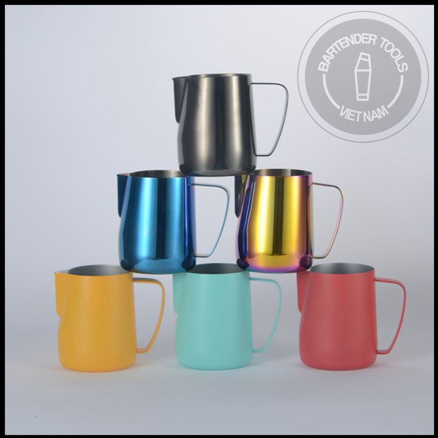 Milk Pitcher - Ca Đánh Sữa Mạ Màu