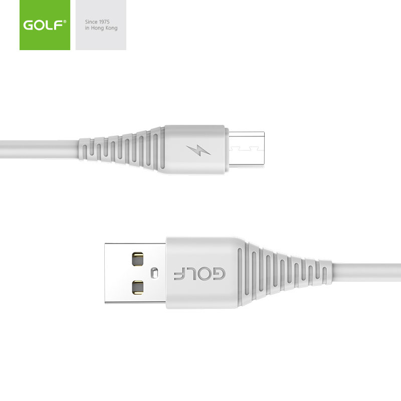 Cáp sạc nhanh 3A Golf GC-64m MicroUSB - Hàng chính hãng