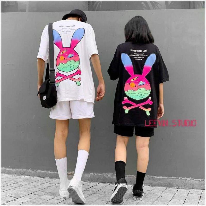 Áo thun tay lỡ Unisex, áo phông form rộng
