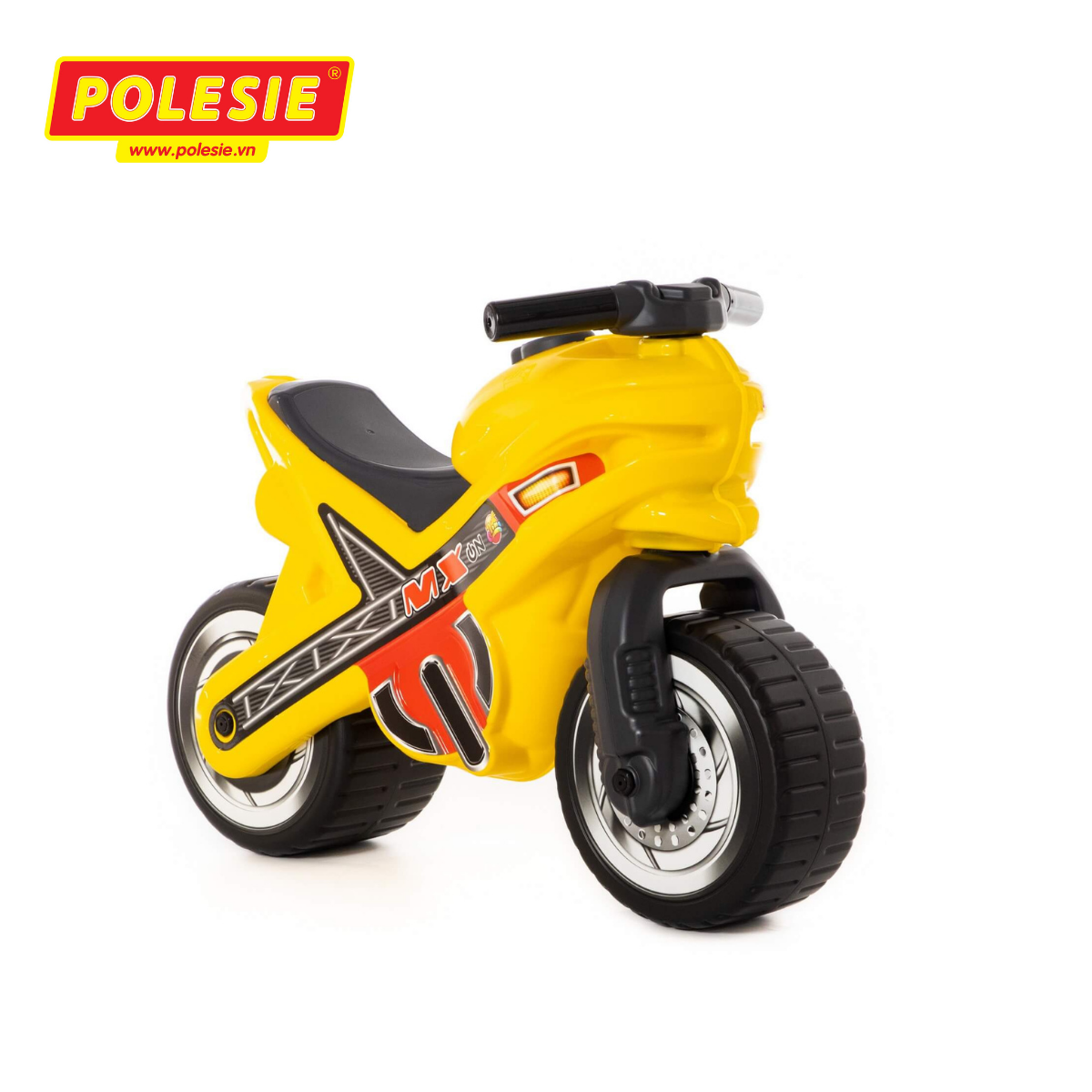 Xe chòi chân mô tô MX (Vàng) 80578 - Polesie Toys