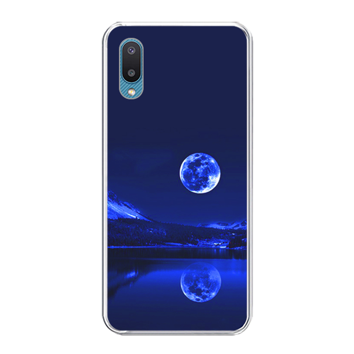 Ốp lưng cho điện thoại SAMSUNG GALAXY A02 - Silicone dẻo - 0269 MOON02 - Hàng Chính Hãng