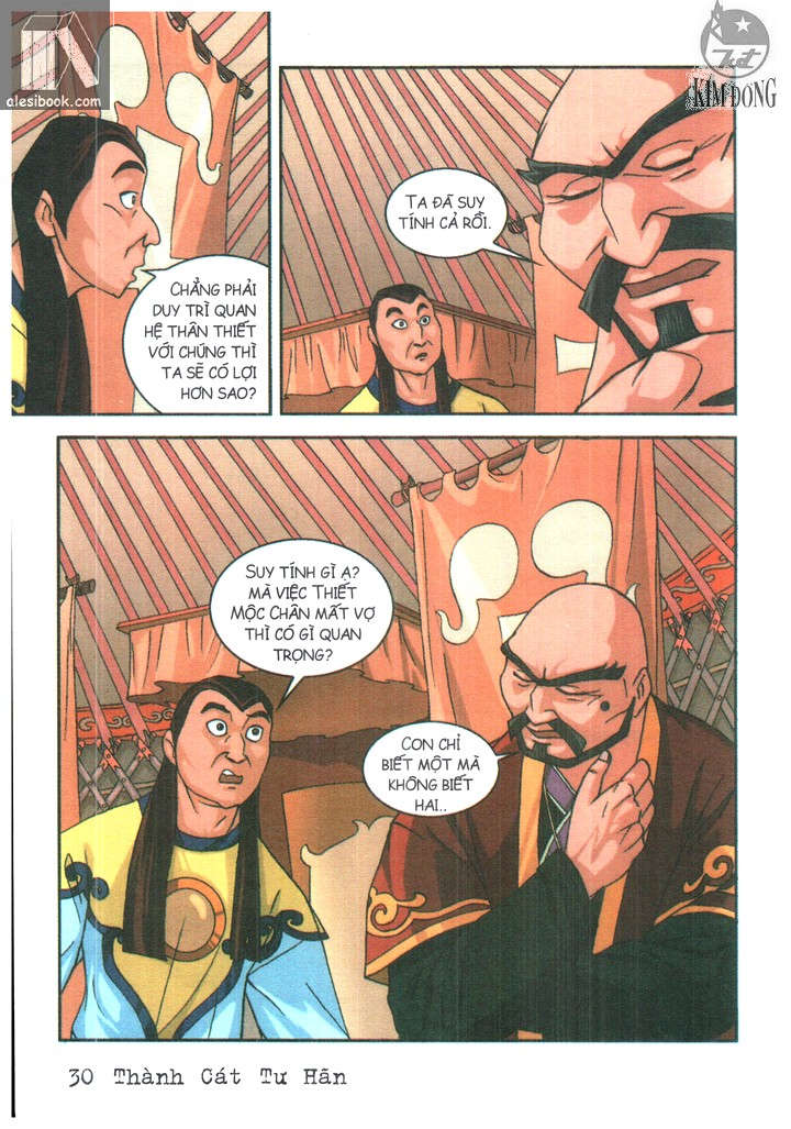 thành cát tư hãn chapter 29 10