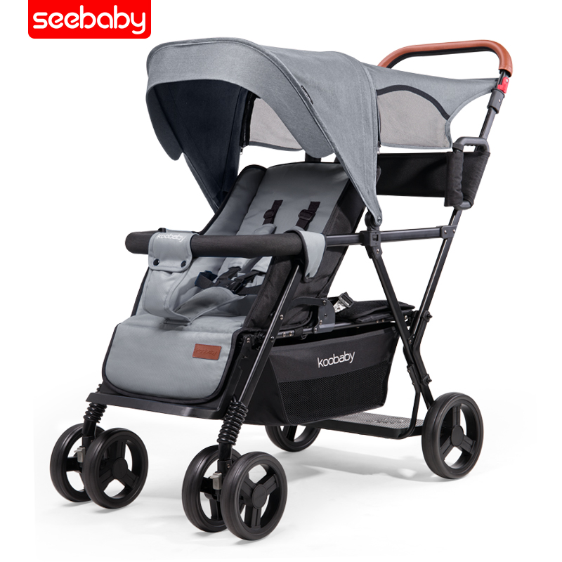 Xe Đẩy Đôi Seebaby T12