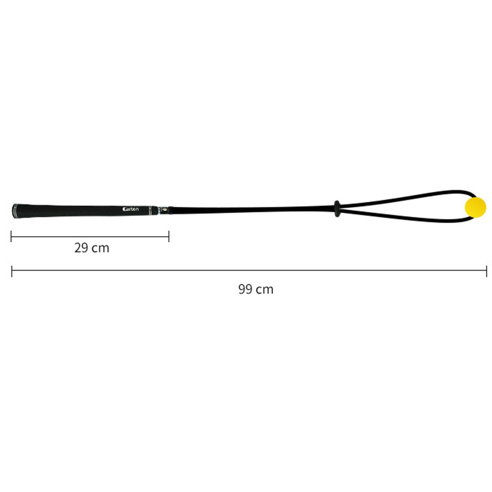 Practice Trainer Golf Swing Trainer Exercise Position Correction Arm Band Warm up Golf Swing Training Aid for Beginner Improve Speed Balance