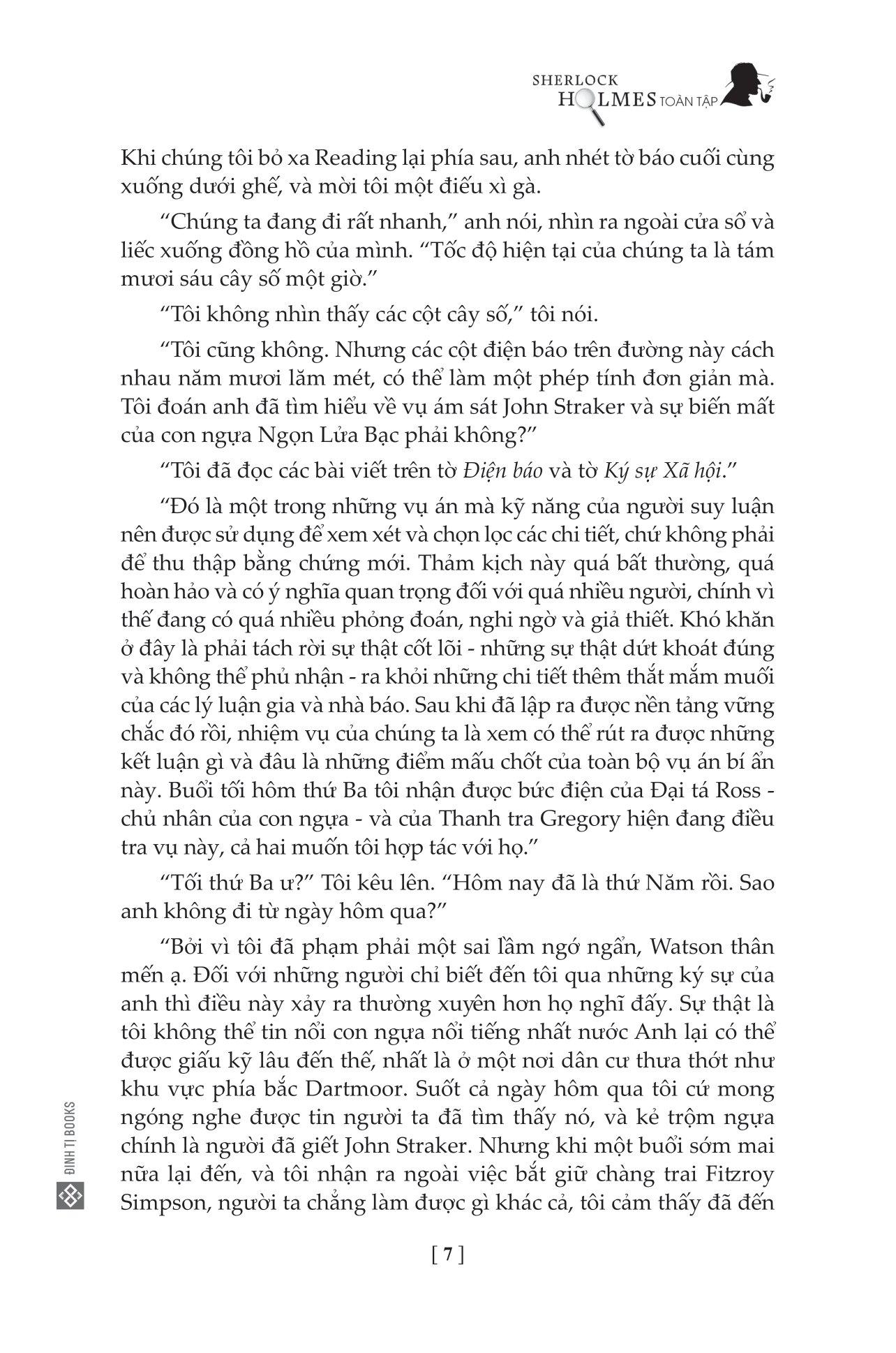 Sherlock Holmes Toàn Tập - Tập 2